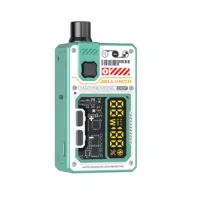 Manto AIO Plus II - Rincoe - USB C - (18650 Batterie)Unwiderstehliches futuristisches Design für dieses "All-in-one"-Set von Rincoe, das Manto AIO Plus II.Funktioniert mit einem 18650-Akku (nicht enthalten) und wird über USB-C aufgeladen.Leistung von 1 bis maximal 80 Watt einstellbar.Neuer, leistungsfähigerer und effizienter Chipsatz: Manto 2.0 Chip.Kartusche mit einer Kapazität von 3ml, die über die Vorderseite befüllt wird.Mesh-Widerstände mit 0,3 oder 0,15 Ohm.Übersichtliches digitales Display mit allen notwendigen Informationen.14558rincore29,90&nbsp;CHFsmoke-shop.ch29,90&nbsp;CHF