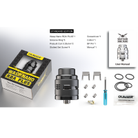 Wasp Nano RDA Plus - Oumier (Selbstwickelverdampfer)Diese neue Plus-Version des beliebten Wasp Nano wird alle Liebhaber von dichtem und schmackhaftem Dampf zufriedenstellen.Die Dual Coil-Platte lässt viel Platz für massive Builds.360° Airflow bietet eine vollständige Anpassung an die eigenen Vorlieben, perfekt für DL-Züge.Kompatibel mit BF-Mods.24mm Durchmesser für eine hohe Kompatibilität mit den meisten Mods.14563OUMIER - Selbstwickler22,00 CHFsmoke-shop.ch22,00 CHF