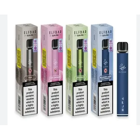 Elfa Pro V2- Kit - von Elfbar (Wiederaufladbar USB-C) mit 1 Pod -20 mg