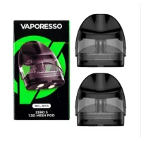 2x Ersatzpods Renova MESH - Zero-Pods S von Vaporesso (für Vaporesso Zero/Zero S)Die Vaporesso Zero S Ersatz-Pods sind die originalen Pod-Patronen, die für das Zero S Pod-System entwickelt wurden und auch mit den Zero und Zero 2 Pods kompatibel sind. Mit einem auslaufsicheren Top-Füllsystem, das bis zu 2,0 ml Ihres bevorzugten E-Safts oder Nikotinsalzes aufnehmen kann, kommt der Zero S Pod mit einer integrierten 1,2 Ohm Mesh-Spule, die einen hervorragenden Geschmack liefert.VAPORESSO ZERO S ERSATZKAPSELN MERKMALE:Entwickelt für das Zero S Pod SystemKompatibel mit Zero / Zero 2 PodsPod Kapazität: 2.0mlBefüllungssystem: TopSpulenwiderstand: 1.2ohm, 1.0ohmPod-Anschluss: MagnetischPAKET ENTHÄLT:2 x Vaporesso Zero S Ersatz-PodKompatibel mit ZERO und ZERO 2 Podystem14573Vaporesso8,90&nbsp;CHFsmoke-shop.ch8,90&nbsp;CHF