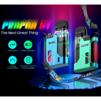 Smok Propod GT Pod Vape Kit - Pod System von SmoktechDer ProPod GT ist ein nachfüllbares Pod-Kit von Smok und ein leichtes, streichholzschachtelartiges, einfach zu verwendendes MTL-Vape-Kit, das ein praktisches Schlüsselband für zusätzliche Portabilität enthält.Der Smok ProPod GT bietet zwei auffällige RBG-Beleuchtungsschemata, die dem Dampfen einen zusätzlichen "Wow-Faktor" verleihen. Mit einem Doppelklick auf den Einschaltknopf kannst Du zwischen den beiden Beleuchtungsmodi wechseln: Alle Lichter sind für 2s mit RGB-Lichtanzeige mit 3 Farben gleichzeitig eingeschaltet, oder, alle Lichter bleiben für 2s mit der aktuellen Farbe des Akkus beleuchtet.14578Smoketech23,00 CHFsmoke-shop.ch23,00 CHF