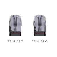 4x Caliburn G3 Pods - CRC / Sidefill - Ersatzkartuschen von Uwell (4 Pods) G3 Pro4x Caliburn G3 Pods - Ersatzkartuschen von UwellPod Kapazität: 2.5mL ( Seite Fill System ) / 3ml- Spulen-Widerstände: 0.6ohm / 0.9ohm / 1.2 ohm- Spulen-Installation: Integrierte Spule ( Magnetisch )- Kommt in einer Packung von vier (4)Die Uwell Caliburn G3 Ersatzpods bieten Platz für bis zu 2,5 ml Liquid und werden bequem per Sidefilling befüllt. Die integrierten Coils mit Mesh-Wicklung sind mit einem Widerstand von 0,6 Ohm (RDL) oder 0,9 Ohm (MTL) erhältlich.Durch einfaches Zusammenstecken wird der Pod magnetisch mit dem Akku verbunden.Topfill14593Uwell 15,90 CHFsmoke-shop.ch15,90 CHF 4x Caliburn G3 Pods - CRC / Sidefill - Ersatzkartuschen von Uwell (4 Pods) G3 Pro4x Caliburn G3 Pods - Ersatzkartuschen von UwellPod Kapazität: 2.5mL ( Seite Fill System ) / 3ml- Spulen-Widerstände: 0.6ohm / 0.9ohm / 1.2 ohm- Spulen-Installation: Integrierte Spule ( Magnetisch )- Kommt in einer Packung von vier (4)Die Uwell Caliburn G3 Ersatzpods bieten Platz für bis zu 2,5 ml Liquid und werden bequem per Sidefilling befüllt. Die integrierten Coils mit Mesh-Wicklung sind mit einem Widerstand von 0,6 Ohm (RDL) oder 0,9 Ohm (MTL) erhältlich.Durch einfaches Zusammenstecken wird der Pod magnetisch mit dem Akku verbunden.Topfill14593Uwell 15,90 CHFsmoke-shop.ch15,90 CHF