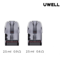 4x Caliburn G3 Pods - CRC / Sidefill - Ersatzkartuschen von Uwell (4 Pods) G3 Pro4x Caliburn G3 Pods - Ersatzkartuschen von UwellPod Kapazität: 2.5mL ( Seite Fill System )- Spulen-Widerstände: 0.6ohm / 0.9ohm- Spulen-Installation: Integrierte Spule ( Magnetisch )- Kommt in einer Packung von vier (4)Die Uwell Caliburn G3 Ersatzpods bieten Platz für bis zu 2,5 ml Liquid und werden bequem per Sidefilling befüllt. Die integrierten Coils mit Mesh-Wicklung sind mit einem Widerstand von 0,6 Ohm (RDL) oder 0,9 Ohm (MTL) erhältlich.Durch einfaches Zusammenstecken wird der Pod magnetisch mit dem Akku verbunden.Topfill14593Uwell 14,90 CHFsmoke-shop.ch14,90 CHF