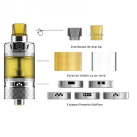 Precisio GT Silver Edition - RTA - BD Vape (Selbstwickelverdampfer 22mm)Precisio, ein legendärer Name in der Welt der wiederaufbaubaren Selbstwickkler. Diese GT-Version erweitert den Mythos, indem sie eine RTA mit außergewöhnlichen Aromen Rendering.22mm Durchmesser.Postless Single-Coil-Deck ermöglicht eine einfache Builds.3,7 ml Fassungsvermögen und einfache Befüllung von oben.Präzise Anpassung des Luftstroms mit 5 verschiedenen Einsätzen, von RDL bis DL.Vollständiger Titan-Schraubensatz.Reduzierte Kammer, für Aromen Konzentration zu verstärken."Gravity-Feed"-System für eine optimale Sättigung der Baumwolle.Farbe: Silber / Amber14613BD Vape64,00 CHFsmoke-shop.ch64,00 CHF