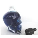 Totenkopf Flasche Leer 60ml