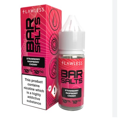 Flawless BAR Salt By Flawless 20 mg - Nikotinsalz- vers. GeschmacksrichtungenLieferumfang: 1x Flawless BAR Salt By Flawless 20 mg  - Nikotinsalz- vers. Geschmacksrichtungen10ml Pet 50/50 VP/PGGeschmack: Verschiedene Geschmacksrichtungen auswählbar, stark im Geschmack, besonders geeignet für Pod und Nachfüllkartuschen Nic Salts werden direkt aus dem natürlichen Tabakblatt extrahiert, während herkömmliche E-Säfte mit einer Form von künstlichem Nikotin hergestellt werden, die Free Base genannt wird.Der größte Nachteil der Verwendung der dünneren freien Basis E-Flüssigkeit ist, dass, wenn Sie ein starker Raucher suchen, um aufzuhören, die hohe Nikotin E Flüssigkeiten (12-18mg) kann sehr hart auf die Kehle und kann Beschwerden verursachen.Niksalze werden viel schneller vom Körper aufgenommen als herkömmliche E-Liquids, so dass Sie einen viel schnelleren Kick bekommen, um das Verlangen nach Nikotin in Schach zu halten.50%VG / 50% PG 14635Flawless E-Liquid UK6,90 CHFsmoke-shop.ch6,90 CHF