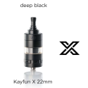 SvoëMesto - Kayfun X SE - deep black RTA 22/24mm (Selbstwickelverdampfer) MTL