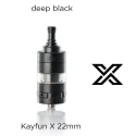 SvoëMesto - Kayfun X SE - deep black RTA 22mm (Selbstwickelverdampfer) MTL