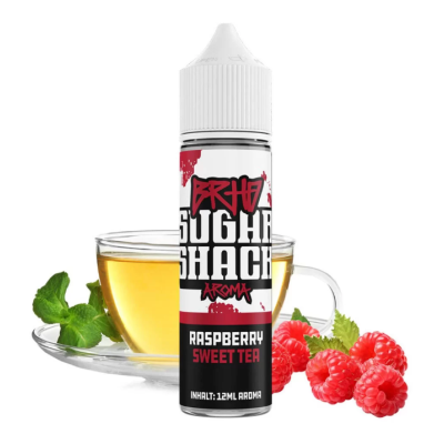 Barehead - BRHD - Sugar Shack - Raspberry Sweet Tea - 10ml Aroma (Longfill)Lieferumfang: Barehead - BRHD - Sugar Shack - Raspberry Sweet Tea - 10ml Aroma (Longfill)GeschmackDas Longfill-Aroma Raspberry Sweet Tea, aus der Sugar Shack Linie des deutschen Herstellers Barehead, ist eine Mischung aus frischen Himbeeren, Sirup und Tee. Liquidtyp:Longfill AromaTPD 2021:TPD 2021 konformHerkunft:DeutschlandFlasche:60ml Chubby FlascheInhaltsstoffe:Glycerin, Propylenglykol (E1520), AromenReifezeit:2 - 4 Tage13206Bare Head Liquids12,90 CHFsmoke-shop.ch12,90 CHF