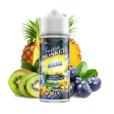 Mirage Monkey Mix 0mg 100ml - Twelve Monkeys - shortfillLieferumfang: Mirage Monkey Mix 0mg 100ml - Twelve Monkeys - shortfill65% VG 35 PGEine einzigartige Auswahl an Früchten. Hier finden Sie saftige Blaubeeren, saftige Ananas und säuerliche Kiwis.Marke Twelve MonkeysOasis-ReiheLand KanadaFruchtiger GeschmackPG/VG-Verhältnis 65/35Verpackung 120ml PE-Flasche mit kindersicherem Verschluss.Inhalt 100mlNikotindosierung 0mg14669Twelve Monkey24,90 CHFsmoke-shop.ch24,90 CHF