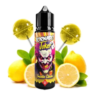 Sucette Citron 0mg 50ml - Tornado Joker by Aromazon - shortfillSucette Citron 0mg 50ml - Tornado Joker by Aromazon - shortfillGeschmack:Ein teuflisch süßer Lolli mit Zitronengeschmack.Marke AromazomLand FrankreichGeschmack Fruchtig, GourmandPG/VG-Verhältnis 50/50Verpackung PE-Flasche 60ml mit kindersicherem Verschluss.Inhalt 50mlNikotindosierung 0mg14701Aromazon - Createur de Saveurs19,90 CHFsmoke-shop.ch19,90 CHF