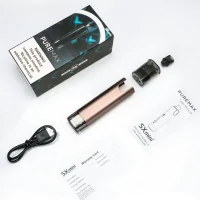 Kit PureMax Pod SX Mini -1050 mAh - 25 Watt (NEUE Farben)SX Mini bringt mit dem PureMax Kit seinen neuesten Pod auf den Markt.Mit seiner eingebauten 1050mAh Batterie kann er bis zu 25W Leistung aufbringen. Er wird zusammen mit den SX Mini PureMax-Patronen verkauft, die bis zu 4mL Liquid enthalten können.Packungsinhalt :1x Pod PureMax SX Mini.1x 4mL PX20 Patrone (0.8Ohm)&nbsp;1x USB-C-Kabel1x Garantiekarte1x Benutzerhandbuch14711SX mini (YIHI Chip)18,50&nbsp;CHFsmoke-shop.ch18,50&nbsp;CHF