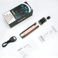 Kit PureMax Pod SX Mini -1050 mAh - 25 Watt (NEUE Farben)SX Mini bringt mit dem PureMax Kit seinen neuesten Pod auf den Markt.Mit seiner eingebauten 1050mAh Batterie kann er bis zu 25W Leistung aufbringen. Er wird zusammen mit den SX Mini PureMax-Patronen verkauft, die bis zu 4mL Liquid enthalten können.Packungsinhalt :1x Pod PureMax SX Mini.1x 4mL PX20 Patrone (0.8Ohm) 1x USB-C-Kabel1x Garantiekarte1x Benutzerhandbuch14711SX mini (YIHI Chip)19,90 CHFsmoke-shop.ch19,90 CHF