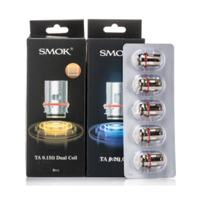 Smok TA Verdampferköpfe (5erpack) vers. Ohm (T-Air Subtank)Ein Pack mit fünf TA-Widerständen der Marke Smok. Sie haben einen Wert von 0,2 Ohm. Passend für TA-Verddampfer von Smok13443Smoketech12,90 CHFsmoke-shop.ch12,90 CHF