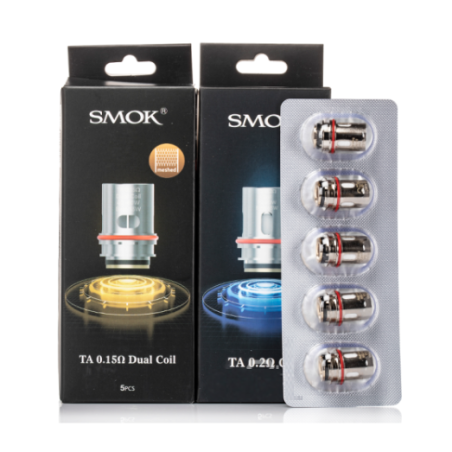 Smok TA Verdampferköpfe (5erpack) vers. Ohm (T-Air Subtank)