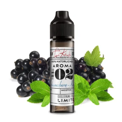 Tom Klark - 02 Johannisbeere Minze Liquid Longfill 10ml in 60mlTom Klark - 02 Johannisbeere Minze Liquid Longfill 10ml in 60mlGeschmack: Beim Johannisbeere-Minze-Aroma verwendet der Berliner Liquid-Künstler Tom Klark eine speziell ausgewählte Minze aus den kalifornischen Bergen und eine schwarze Johannesbeere. Diese Kreation wurde aus 100% natürlichen Aromen hergestellt.Aroma: Johannisbeere MinzeInhalt: 10 ml Aroma in einer 60 ml LeerflascheDosierempfehlung: Flasche komplett mit Base und/oder Nikotinshots aufüllenInhaltsstoffe: Propylenglykol,Ethanol, L-Menthol, Aromen14715tom Klarks Liquid12,90 CHFsmoke-shop.ch12,90 CHF Tom Klark - 02 Johannisbeere Minze Liquid Longfill 10ml in 60mlTom Klark - 02 Johannisbeere Minze Liquid Longfill 10ml in 60mlGeschmack: Beim Johannisbeere-Minze-Aroma verwendet der Berliner Liquid-Künstler Tom Klark eine speziell ausgewählte Minze aus den kalifornischen Bergen und eine schwarze Johannesbeere. Diese Kreation wurde aus 100% natürlichen Aromen hergestellt.Aroma: Johannisbeere MinzeInhalt: 10 ml Aroma in einer 60 ml LeerflascheDosierempfehlung: Flasche komplett mit Base und/oder Nikotinshots aufüllenInhaltsstoffe: Propylenglykol,Ethanol, L-Menthol, Aromen14715tom Klarks Liquid12,90 CHFsmoke-shop.ch12,90 CHF