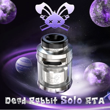 Dead Rabbit Solo RTA - Hellvape - 24 mm 5ml (Selbstwickelverdampfer)