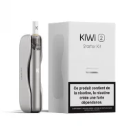 Starter Kit Kiwi V2 - Kiwi Vapor - Mit Powerbank und Stick (USB-C - 400 mah)Der berühmte Kiwi-Pen kehrt mit einer zweiten, noch besseren Version zurück.Powerbank mit 1800mAh, die über USB-C aufgeladen wird.Der Stift mit einer Kapazität von 400mAh kann über USB-C oder mit der Powerbank aufgeladen werden.Patrone mit einer Kapazität von 1,8 ml, die durch Verschieben des Metallteils befüllt wird.In die Kartusche integrierter Mesh-Widerstand mit einem Wert von 0,8 Ohm.Nicht einstellbare, präzise Airflow, perfekt für MTL-Züge.Schutz vor Dry-Hits.Intelligentes Vibrationssystem.14767Kiwi - Vapor -58,00&nbsp;CHFsmoke-shop.ch58,00&nbsp;CHF