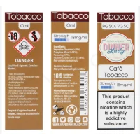 10 ml Dinner Lady Coffee Tobacco - TPD2 vers. NikotinstärkenLieferumfang: 1x 10 ml Dinner Lady Coffee Tobacco - TPD2 vers. Nikotinstärken10 ml PET TPD 2 ReadyMischverhältnis: 50 VG / 50 PGGeschmack: Hier wird aromatischer und frisch zubereiteter Espresso wunderbar mit dem authentischen und reichen Aroma von Tabak kombiniert. Zusammen werden sie dir ein erstklassiges Vergnügen bereiten.Coffee Tobacco 50/50 von Dinner Lady ist in 10ml erhältlich und enthält entweder 3, 6 oder 12mg Nikotin.14773Dinner Lady5,90 CHFsmoke-shop.ch5,90 CHF