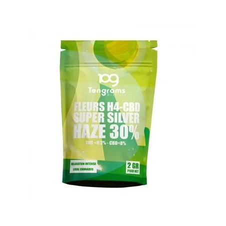 Fleur de CBD Super Silver Haze Greenhouse H4-CBD 30% (2gr) - Tengrams