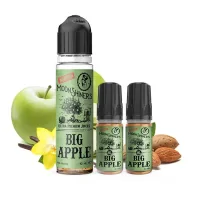 MoonShiners Big Apple 40ml Shortfill Liquid + 20ml Shots (6mg Nikotin)MoonShiners Big Apple 40-50ml Shortfill LiquidUltra Premium JuiceGeschmack: Dieses E-Liquid direkt aus den Minen des amerikanischen Westens aus der französischen Flüssigkeit ist ein Gourmet-Flüssigtabak- Apfel Vanille Karamel und Nussgeschmack . Ein Genuss für einen Vape, der Sie in die Eroberung des Westens eintauchen lässt Geschmack: Creme, Dessert, Nussig, SüssHersteller: MoonShinersNikotinstärke0 mg/mlGeschmack: Apfel, Vanille, NussigVerwendete Aromen : Apfel Vanille CremeFlaschengrösse60 mlMischverhältnis 50% VG - 50% PGInhaltsstoffeGlycerin E422, Künstliche Aromen, Naturidentische Aromen, Propylenglykol E1520 3mg = 50ml + 10ml Nikotinshot6mg = 40ml + 2x10ml Nikotinshot13733Moonshiners - Premium Liquids18,90&nbsp;CHFsmoke-shop.ch18,90&nbsp;CHF