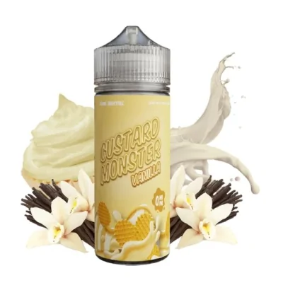 Vanilla Custard 0mg 100ml - Custard Monster by Monster Vape Labs - ShortfillVanilla Custard 0mg 100ml - Custard Monster by Monster Vape Labs - ShortfillCustard und Vanille: Ein legendäres Duo, das einfach köstlich ist.Marke Monster Vape LabsLand USAGeschmack GourmandPG/VG-Verhältnis 25/75Verpackung 120ml PE-Flasche mit kindersicherem Verschluss.Inhalt 100mlNikotindosierung 0mg14792Monster Vape Laps24,90&nbsp;CHFsmoke-shop.ch24,90&nbsp;CHF