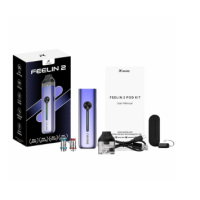 Kit Feelin 2 Pod Nevoks - 1100 mAh - USB C +2 SPL CoilsDas Kit Feelin 2 Pod de Nevoks funktioniert automatisch mit Autodraw, nachdem sich die Power-Taste vor der Box befindet.Der Luftstrom kann über die seitliche Taste reguliert werden.Es ist möglich, drei unterschiedliche Leistungsniveaus zu übernehmen, indem man drei davon über den Knopf vorne anwendet.Eine LED-Anzeige zeigt an, dass der Ladezustand der Batterie und die gewählte Leistungsstufe vorhanden sind.Das Kit kann über den USB-C-Anschluss an der Rückseite und das USB-C-Kabel aufgeladen werden.Das Kit Feelin 2 Pod hat die Abmessungen 25 x 15 x 105 mm, wiegt 45 g und ist aus Aluminium gefertigt.Es wird mit der Kartusche Feelin 2 verkauft, deren Inhalt gerade einmal 3 ml Flüssigkeit beträgt, die auf die Glasur aufgetragen und mit der Plastiktablette abgelöscht werden kann.Das Gerät ist kompatibel mit SPL-Widerständen (von 0,4 bis 1 Ohm). 0.3 ohm werden nicht erkanntLieferumfang: 1x Feelin 2 Pod Nevoks Kit1x Feelin 2 Kartusche (3 ml)1x SPL-Widerstand (0,6 Ohm)1x SPL-Widerstand (0,8 Ohm)1x USB-C-Kabel1x Garantiekarte1x Benutzerhandbuch1x Schlüsselband 14807nevoks - Vape Systems25,00 CHFsmoke-shop.ch25,00 CHF