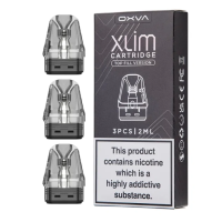 Oxva Xlim Cartridge 3 Stück - vers. Ohm - Ersatz Pods (V2&V3 Topfill)Ersatzkartuschen für Oxva SlymOXVA Xlim Cartridge von PCTG gemacht, ist für OXVA Xlim Pod System Kit 950mah für X-treme Geschmack und starke Kehle hit konzipiert. OXVA Xlim hat 2ml Anti-Leck-Pod mit Top-Füllung Design. Es gibt zwei verschiedene Geschmackspatronen: 0.8Ω &amp; 1.2Ω für Optionen. 3pcs/Packung.Parameter:Kapazität: 2mlWiderstand: 0.8Ω KA1 Mesh Spule (12-16W) oder1.2Ω KA1 Mesh-Spule (12-16W)Menge: 3pcs/PackungEigenschaften:X-treme Flavour und starker Throat HitSeite Airflow Control DesignUpgraded Anti-Leck DesignZwei verschiedene Geschmacksrichtungen von Patronen (0.8Ω &amp; 1.2Ω)Bakteriostatische MundstückPakete:1* Xlim-Patronen 3pcs11426OXVA10,90 CHFsmoke-shop.ch10,90 CHF