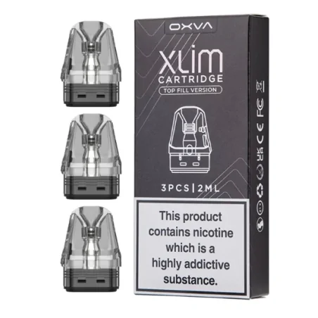 Oxva Xlim Cartridge 3 Stück - vers. Ohm - Ersatz Pods (V2-V4 Topfill)