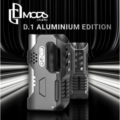 Mod D.1 Aluminium Edition - GD mods (SBS) -YIHI SX600hs ChipDer D.1-Mod ist ein High-End-SBS-Mod des Modders GD mods.Funktioniert mit einem 18650-Akku (nicht enthalten).Leistung von 1 bis maximal 60 Watt einstellbar.Leistungsstarker und anerkannter Chipsatz YIHI SX600hs.Upgradefähig über den USB-C-Anschluss.SBS"-Mod, mit dem die Gesamtgröße deutlich reduziert werden kann.Kompatibel mit Zerstäubern mit einem Durchmesser von bis zu 24 mm.14783GD Mods Studio279,90 CHFsmoke-shop.ch279,90 CHF