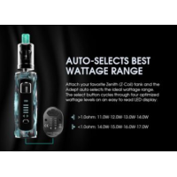 ADEPT ZENITH Box Mod von Innokin - 3000 mAh Kit mit Zenith VerdampferADEPT ZENITH Box Mod von Innokin - 3000 mAh Kit mit Zenith VerdampferDie Innokin Adept Zlide vape kit ist ein robustes Kit geeignet für alle Benutzer, es ist wasserdicht, staubdicht und sogar stoßfest. Angetrieben von einer großen Kapazität 3000mAh Akku, es verfügt über eine schnelle Aufladefunktion und wird eine Leistung, die am besten passt die Spule in der Innokin Zlide vape Tank installiert wählen. Der Zlide fasst 2ml E-Liquid und verfügt über eine Top-Füllung sowie einen einstellbaren Luftstrom.Lieferumfang: 1 x Adept Mod 1 x Zenith MTL Atomizer 4ml (KAL 1.6ohm Widerstand eingebaut) 1 x PLEX3D 0.48ohm Ersatzwiderstand 1 x Ersatz Drip Tip 114844Innokin29,90 CHFsmoke-shop.ch29,90 CHF