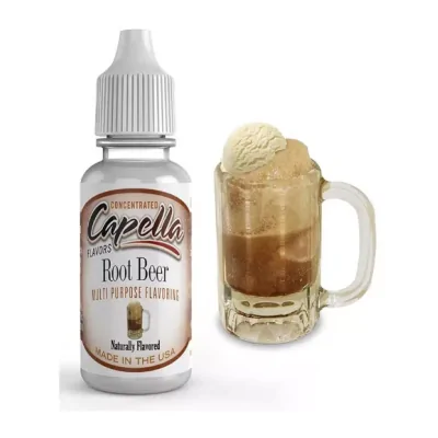Root Beer - Capella Aroma 13ml (DIY)Lieferumfang: 1x Root Beer - Capella Aroma 13ml (DIY)Empfohlene Dosierung:ca. 5%-10% (0,5-1ml Aroma auf 10ml Basis-Liquid)Bitte die Dosierung an den VG Anteil der Basis anpassen (mehr VG = mehr Aroma)Hinweis:Aromen können NICHT pur gedampft werden. Bitte mit entsprechender Liquid-Basis mischen!   14845Capella Flavours4,10 CHFsmoke-shop.ch4,10 CHF