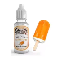 Orange Creamsicle - Capella Aroma 13ml (DIY)Lieferumfang: 1x Orange Creamsicle - Capella Aroma 13ml (DIY)Empfohlene Dosierung:ca. 5%-10% (0,5-1ml Aroma auf 10ml Basis-Liquid)Bitte die Dosierung an den VG Anteil der Basis anpassen (mehr VG = mehr Aroma)Hinweis:Aromen können NICHT pur gedampft werden. Bitte mit entsprechender Liquid-Basis mischen!   14847Capella Flavours4,10 CHFsmoke-shop.ch4,10 CHF