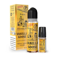 Vanilla Goose 50ml + 1 Booster 10ml - MoonShiners Shortfill Liquid