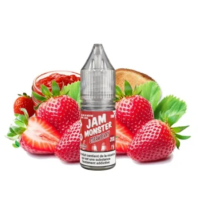 Jam Monster Salt - Strawberry 10ml - 20mg NikotinsalzJam Monster Salt - Strawberry 10ml - 20mg NikotinsalzDer ultimative Leckerbissen: Ein gebutterter Toast mit Erdbeermarmelade.Nikotinstärke von 20mg50% VG / 50% PGGeeignet für Starter Kits und Pod-GeräteHergestellt in den USAKindersicherer VerschlussManipulationssicheres SiegelMonster Lab-SalzeMonster Vape Labs ist der Hersteller von beliebten Marken wie Jam Monster, Fruit Monster &amp; Cream Team. Diese beliebten High VG e-liquids sind jetzt für die Aufnahme in 50/50 Nikotin Salze. Diese Aromen sind mit der gleichen Liebe und Aufmerksamkeit gemischt mit 20mg Nikotin Salz macht sie eine perfekte Ergänzung für jede vape Starter / MTL Kit.20mg Nikotinsalz14907Monster Vape Laps5,90 CHFsmoke-shop.ch5,90 CHF