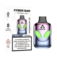 Puff AL600 - Cyber Bar - 20mg VAPE (Einweg E-Zigarette) vers. GeschmacksrichtungenErforsche die Sterne mit der CyberBar mit 600 Puffs frischem Wassermelonengeschmack.2ml Inhalt erhältlich in 10mg und 20mg Nikotin.Eingebauter Akku mit einer Kapazität von 400mAh.Die Augen leuchten beim Ziehen auf.Mesh-Widerstand von 1,05 Ohm.14920Cyber Bar - Disposable3,50 CHFsmoke-shop.ch3,50 CHF