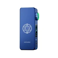 Mod Centaurus M100 - Lost Vape Box Mod - vers. FarbenDie Centaurus-Serie kehrt mit einem kleineren, farbenfrohen Mod zurück. Erhabene Gravuren zieren diese Box.Funktioniert mit einem 18650-Akku (nicht enthalten) und wird schnell (2A) über USB-C aufgeladen.Die maximale Leistung von 100 Watt lässt sich über ein Rädchen am Schalter einstellen.Großes 0,96" OLED-Display.Zwei Nutzungsarten: VW und DIY.Durchmesser von maximal 26 mm.14923Lost Vape29,40 CHFsmoke-shop.ch29,40 CHF