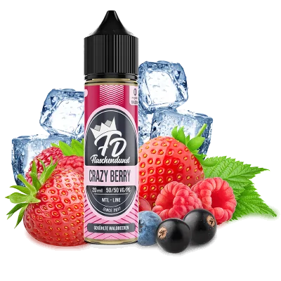 Flaschendunst - Crazy Berry - Liquid Longfill - 20 ml (DIY)LIEFERUMFANG20ml Flaschendunst AromaGeschmack:CRAZY BERRY SCHMECKT FRUCHTIG SÜSS NACH REIFEN BEEREN, WIE MAN SIE AUF EINEM WALDSPAZIERGANG FINDET. DIESER ERFRISCHENDE MIX AUS BEEREN IST EIN WAHRER GENUSS FÜR JEDEN BEEREN-LIEBHABER.Inhaltstoffe: Propylenglycol (PG) E1520 (Ph. Eur.), VG, natürliche/naturidentische Aromastoffe, Ethanol Mischungsverhältnis: 70/30Flasche: 20ml in 100ml Chubby Gorilla FlascheAnwendung: bis zum Rand mit gewünschter Base auffüllen Reifezeit: 7-8 Tage14341Flaschendunst10,90 CHFsmoke-shop.ch10,90 CHF Flaschendunst - Crazy Berry - Liquid Longfill - 20 ml (DIY)LIEFERUMFANG20ml Flaschendunst AromaGeschmack:CRAZY BERRY SCHMECKT FRUCHTIG SÜSS NACH REIFEN BEEREN, WIE MAN SIE AUF EINEM WALDSPAZIERGANG FINDET. DIESER ERFRISCHENDE MIX AUS BEEREN IST EIN WAHRER GENUSS FÜR JEDEN BEEREN-LIEBHABER.Inhaltstoffe: Propylenglycol (PG) E1520 (Ph. Eur.), VG, natürliche/naturidentische Aromastoffe, Ethanol Mischungsverhältnis: 70/30Flasche: 20ml in 100ml Chubby Gorilla FlascheAnwendung: bis zum Rand mit gewünschter Base auffüllen Reifezeit: 7-8 Tage14341Flaschendunst10,90 CHFsmoke-shop.ch10,90 CHF