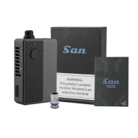 San AIO - Vaperz Cloud x GeroBak (Boro Device) 1x 18650 ink. Shift TankSan AIO - Vaperz Cloud x GeroBak (Boro Device) 1x 18650San AIO Pack, das aus einer Zusammenarbeit zwischen Vaperz Cloud und GeroBak entstanden ist. Das allererste Boro-kompatible Kit von Vaperz Cloud. Funktioniert mit einem 18650-Akku (nicht enthalten) und wird über USB-C aufgeladen.Maximale Leistung von 80W.Boro Shift Tank, der über die Vorderseite befüllt wird.Einstellbare Airflow in Wabenform.Kompatibel mit allen Widerständen der VC TECH-Serie.VC HotSwap Chipset 80w MINI-PCB.14934Vaperz Cloud139,90 CHFsmoke-shop.ch139,90 CHF San AIO - Vaperz Cloud x GeroBak (Boro Device) 1x 18650 ink. Shift TankSan AIO - Vaperz Cloud x GeroBak (Boro Device) 1x 18650San AIO Pack, das aus einer Zusammenarbeit zwischen Vaperz Cloud und GeroBak entstanden ist. Das allererste Boro-kompatible Kit von Vaperz Cloud. Funktioniert mit einem 18650-Akku (nicht enthalten) und wird über USB-C aufgeladen.Maximale Leistung von 80W.Boro Shift Tank, der über die Vorderseite befüllt wird.Einstellbare Airflow in Wabenform.Kompatibel mit allen Widerständen der VC TECH-Serie.VC HotSwap Chipset 80w MINI-PCB.14934Vaperz Cloud139,90 CHFsmoke-shop.ch139,90 CHF