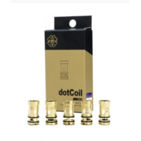DOTMOD V2.0 REPLACEMENT DOTCOIL - 5 Coils von Dotmod vers. OhmDOTMOD DOTAIO V2.0 REPLACEMENT COILS - 5 Coils von Dotmod vers. OhmLIeferumfang: 5x Verdampferköpfe für DotAio V2  von Dotmod Passend auf DotAio V2Die DotMod DotAIO V2 Ersatzspulen wurden für den Einsatz des DotAIO V2 Vape Kits entwickelt. Es gibt zwei Versionen dieser Spule zur Verfügung, eine für Mund zu Lungen vaping und die andere für direkte Lungen vaping. So können Sie die DotAIO v2 an Ihren Stil anpassen.Die DotAIO v2 0,3 Ohm Mesh Coil und 0,7 Ohm Coil produzieren größere Mengen an Dampf und können bei höheren Wattzahlen verwendet werden, so dass sie besser geeignet sind, um direkt in der Lunge zu dampfen. Um beste Ergebnisse zu erzielen, sollten diese Spulen mit einem E-Liquid mit hohem VG-Anteil (60% VG oder höher) verwendet werden.Inhalt:1x 5er Pack DotAio V2 Coils vers. ohm 11760Dotmod15,90 CHFsmoke-shop.ch15,90 CHF