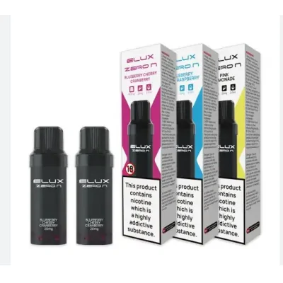 Elux Zero N (Nachfüll-Kartuschen) 2 Stück- 20mg NikotinsalzElux Zero N (Nachfüll-Kartuschen) 2 Stück- 20mg NikotinsalzEin stilvolles und kleines Pod-System mit mehr als 20 Geschmacksrichtungen von austauschbarenPods und verschiedenen Farben bereichert Ihr Dampferlebnis. Dazu die befüllten Nachfüllkartuschen Puffs: up to 600Coil: Mesh CoilE-liquid: 2 mlNicotine: 2%2 Stück im LieferumfangEin stilvolles und kleines Pod-System mit mehr als 20 Geschmacksrichtungen von austauschbarenPods und verschiedenen Farben bereichert Ihr Dampferlebnis.14975ELUX6,50 CHFsmoke-shop.ch6,50 CHF