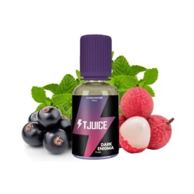 Aroma - Dark Enigma - 30ml von T-Juice GB (DIY)Lieferumfang: 1x Aroma - Dark Enigma - 30ml von T-Juice GB (DIY)Geschmack: Eine intensive Mischung aus schwarzer Johannisbeere und Litschi, die von belebender Minze überlagert wird.Aroma nicht Pur dampfen!Marke T-JuiceLand Vereinigtes KönigreichFruchtiger, süßer GeschmackVerpackung PE-Flasche 30ml mit kindersicherem Verschluss.Inhalt 30mlSteep-Zeit 1 WocheEmpfohlene Dosierung 10% bis 15%14993t-juice logo11,50&nbsp;CHFsmoke-shop.ch11,50&nbsp;CHF