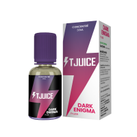Aroma - Dark Enigma - 30ml von T-Juice GB (DIY)Lieferumfang: 1x Aroma - Dark Enigma - 30ml von T-Juice GB (DIY)Geschmack: Eine intensive Mischung aus schwarzer Johannisbeere und Litschi, die von belebender Minze überlagert wird.Aroma nicht Pur dampfen!Marke T-JuiceLand Vereinigtes KönigreichFruchtiger, süßer GeschmackVerpackung PE-Flasche 30ml mit kindersicherem Verschluss.Inhalt 30mlSteep-Zeit 1 WocheEmpfohlene Dosierung 10% bis 15%14993t-juice logo11,50 CHFsmoke-shop.ch11,50 CHF