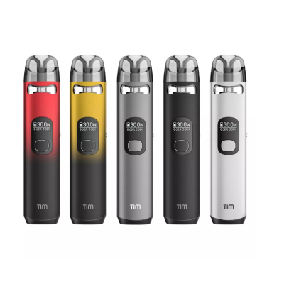 Tim Pod Kit von Vapefly - 1100 mah Akku - USB C - 4ml Pod bis 30 WattTim Pod Kit von Vapefly - 1100 mah Akku - USB C - 4ml Pod bis 30 WattLieferumfang: 1x Vapefly Tim Pod Gerät1x Vapefly Tim Pod 1x Vapefly FreeCore 0.8 Ohm Coil (vorinstalliert)1x Vapefly FreeCore 0.6 Ohm Coil1x USB-Typ-C-Kabel1x Bedienungsanleitung15015Vapefly22,40 CHFsmoke-shop.ch22,40 CHF