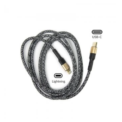 Gold Plating 20W Cable Type-C Lightning (Iphone) 1.2 Meter