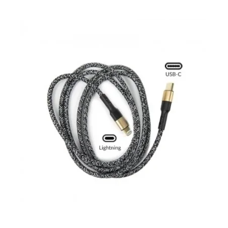 Gold Plating 20W Cable Type-C Lightning (Iphone) 1.2 Meter