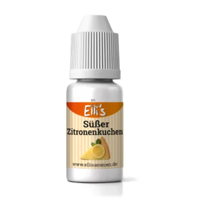 10 ml - Süsser Zitronenkuchen - Ellis Lebensmittel Aroma (DIY)Süsser ZitronenkuchenGeschmack: Extra weicher Zitronenkuchen 10ml Flasche&nbsp;&nbsp;15080Ellis Aromen6,40&nbsp;CHFsmoke-shop.ch6,40&nbsp;CHF