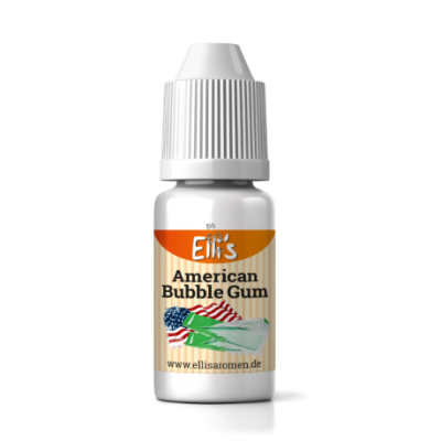 American Bubble Gum - Ellis Lebensmittel Aroma (DIY)American Bubble Gum - Ellis Lebensmittel Aroma (DIY) Geschmack: Minz Kaugummi10ml Flasche  15082Ellis Aromen6,40 CHFsmoke-shop.ch6,40 CHF