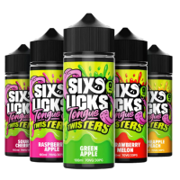 Six Licks - Tongue Twisters Raspberry Apple - 100ml Shortfill LiquidSix Licks - Tongue Twisters Raspberry Apple - 100ml Shortfill LiquidAroma: Himbeer , ApfelInhalt: 100 ml überdosiert in einer 120 ml PlastikflascheMischungsverhältnis: 70 % VG / 30 % PGInhaltsstoffe: Propylenglycol, Glycerin, versch. Aromen, Wasser15088sixs Licks Liquids22,00 CHFsmoke-shop.ch22,00 CHF