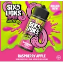 Six Licks - Tongue Twisters Raspberry Apple - 100ml Shortfill Liquid